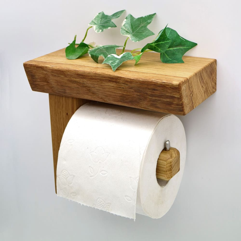 klorollen aufbewahrung holz Toilettenpapierhalter CULTUS aus Holz – Woodkopf®