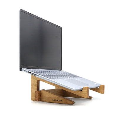 Laptop-Ständer „Elevate“ – aus Massivholz für stilvolles Arbeiten