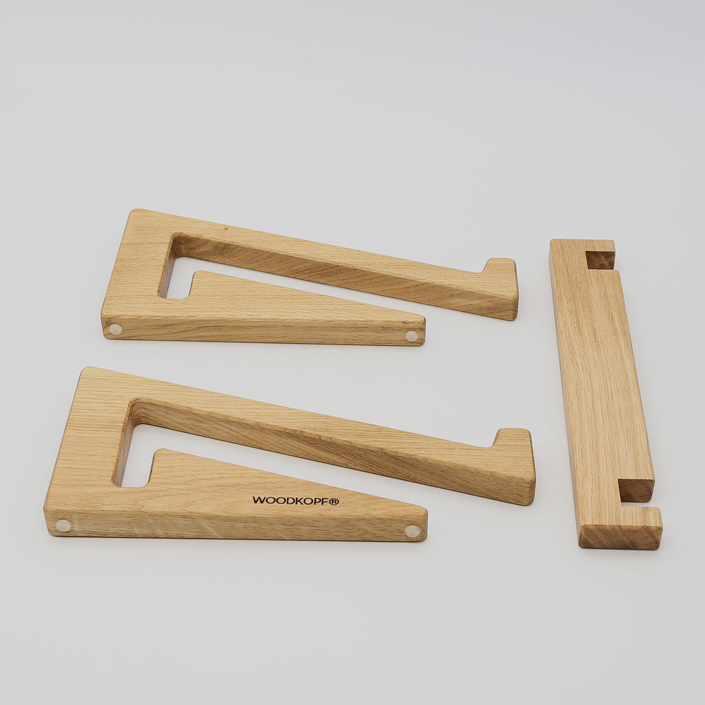 Laptop-Ständer aus Holz