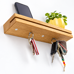Schlüsselbrett TALEA Holz Magnetisch