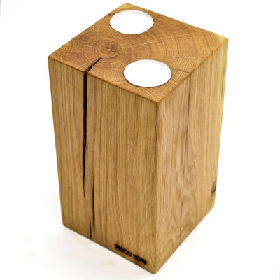 Teelichthalter aus Holz