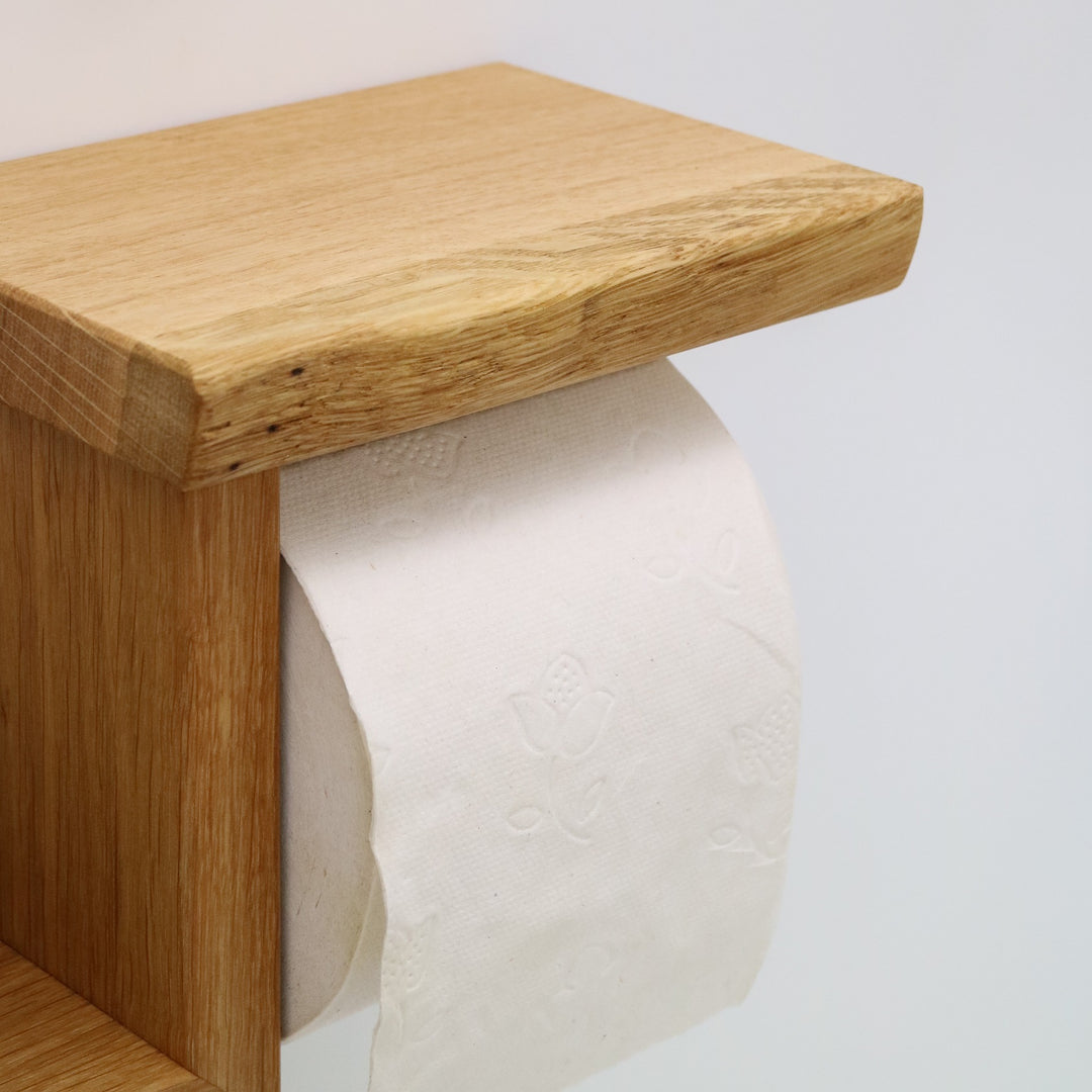 Toilettenpapierhalter LOTHAR aus Holz – Woodkopf®